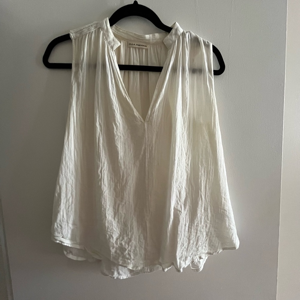 Ulla Johnson Cotton Gauze Top